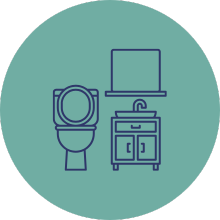 vatican rooms apartments ensuite bathroom