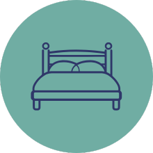 vatican rooms apartments queen size bed